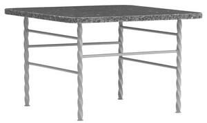 Terra Large Coffee table - / 55 x 55 x H 36 cm - Terrazzo by Normann Copenhagen Grey
