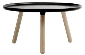 Tablo Large Coffee table - Ø 78 cm by Normann Copenhagen Black