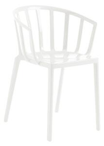 Generic AC Venice Stackable armchair - / Polycarbonate by Kartell White