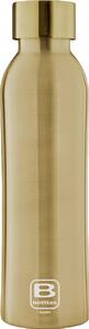 B BOTTLE BRUSHED GOLD - Tall