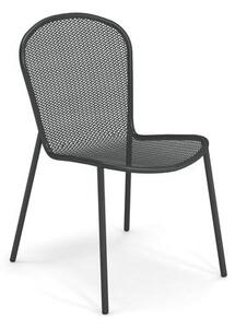 Ronda XS Chair - / L 51.5 cm - Metal by Emu Grey/Metal