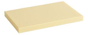 Half & Half Chopping board - Medium / 30 x 20 cm - Polyethylene by Hay Yellow