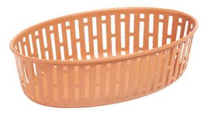Panier Basket - / 25 x 16 cm - Steel by Hay Orange