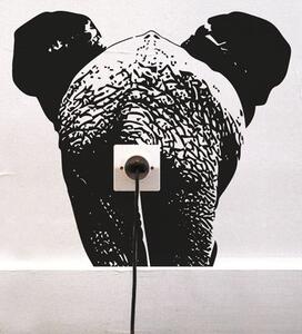 Zoo Eléphant Sticker by Domestic Black