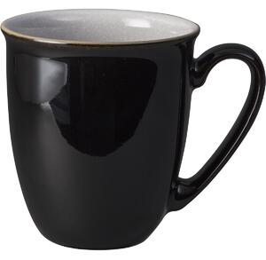 Denby Elements Coffee Beaker Mug Black