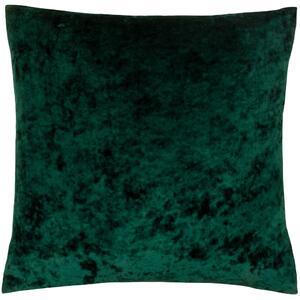 Verona Crushed Velvet Cushion Emerald