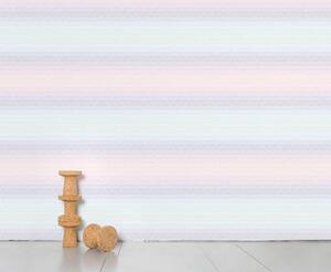 Optical Grid Panoramic Wallpaper by Domestic Multicoloured