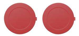 Place-we-met Placemat - / Set of 2 – Soft silicone by Fatboy Red