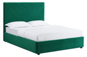 Long Double Bed Green