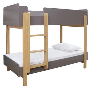 Haddy Bunk Bed Grey With Ladder