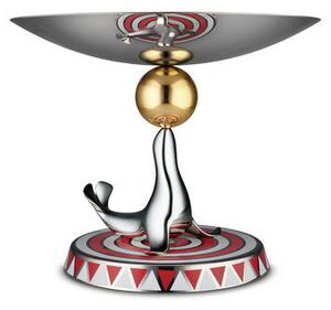 The Seal Presentation dish - / Circus - Limited, numbered edition by Alessi Metal
