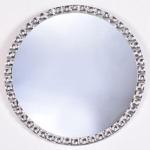 Jewel Round Mirror Clear