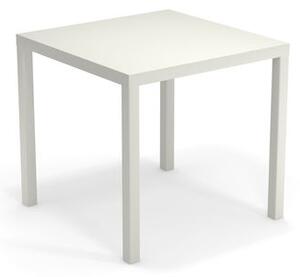 Nova Square table - / Metal - 80 x 80 cm by Emu White