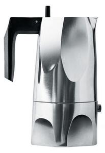 Ossidiana Italian espresso maker - 3 cups by Alessi Black/Metal