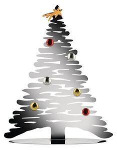 Bark Tree Christmas decoration - / Christmas tree with coloured magnets - H 45 cm by Alessi Metal