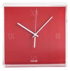 Tic & Tac Wall clock by Kartell Red