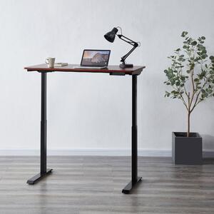 Koble Apollo Walnut Effect Adjustable Standing Smart Desk Brown