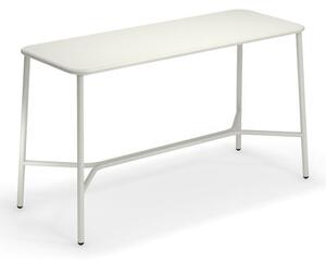 Yard High table - / Metal - 180 x 70 cm x H 105 cm by Emu White