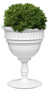CAPITOL PLANTER AND CHAMPAGNE COOLER - White