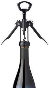 Black-Black Bottle opener - Winged lever corkscrew by L'Atelier du Vin Black