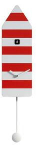 CAPRI CUCKOO CLOCK - White & Red