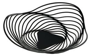 Trinity Basket - / Ø 33 x 16 cm by Alessi Black