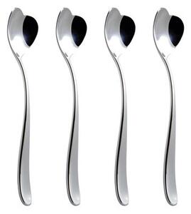 Big Love Ice-cream spoon - Set of 4 by Alessi Metal