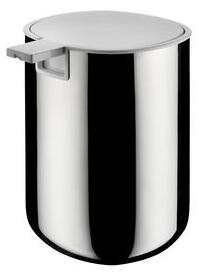 Birillo Soap dispenser - Liquid soap dispenser by Alessi White/Metal