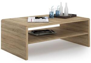 4 You Sonama Oak Finish Wooden Coffee Table
