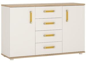 4Kids White & Oak Sideboard with Drawers