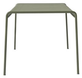 Palissade Square table - 80 x 80 - R & E Bouroullec by Hay Green