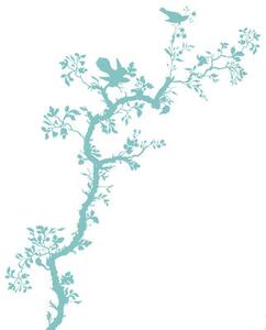 Bird Branch Sticker by Domestic Blue
