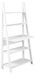 Tiva White Ladder Desk White