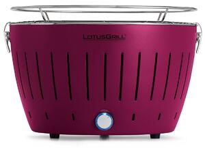 LotusGrill Smokeless Charcoal Grill BBQ Purple