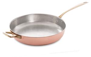 COPPER FRYPAN WITH LID - 30CM