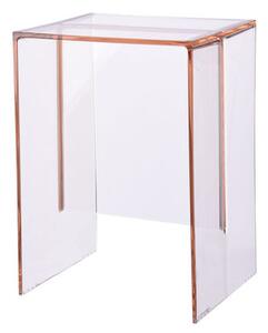 Max-Beam End table - Stool by Kartell Pink