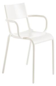 Generic A Stackable armchair - Polypropylen by Kartell White