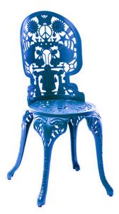 Industry Garden Chair - / Sky blue by Seletti Blue