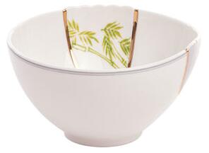 Kintsugi Bowl - / Porcelaine & or fin by Seletti White