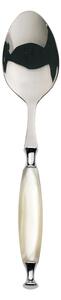COUNTRY CHROME RING 6 TABLE SPOONS - Ivory