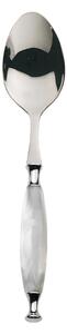 COUNTRY CHROME RING 6 TABLE SPOONS - White