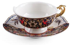 Hybrid Kannauj Teacup - / Cup + saucer set by Seletti Multicoloured