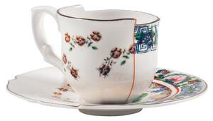 Hybrid Tamara Coffee cup - Set cup + saucer by Seletti Multicoloured