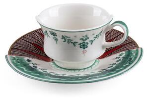 Hybrid Chucuito Coffee cup - / Coffee cup + saucer set by Seletti Multicoloured