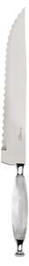 COUNTRY CHROME RING ROAST CARVING KNIFE - White