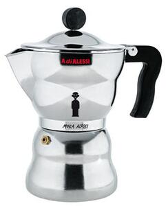 Moka Italian espresso maker - 6 cups by Alessi Metal