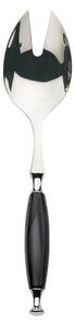 COUNTRY CHROME RING SALAD SERVING FORK - Ivory