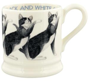 Emma Bridgewater Black & White Cat Half Pint Mug