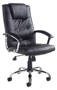 Hamp Leather Faced Executive Office Chair