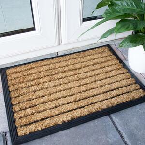 Plain Lined Coir Outdoor Entrance Doormat